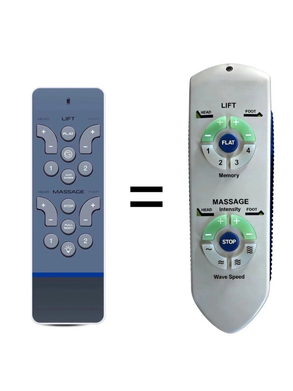 Replacement Remote Control for Tempurpedic Ergo Advanced Rc-wm-101 Bed NEW